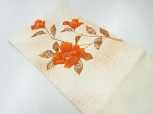 枝花模様名古屋帯